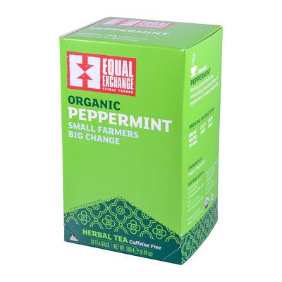 EQUAL EXCHANGE Organic Peppermint Tea, 20 CT