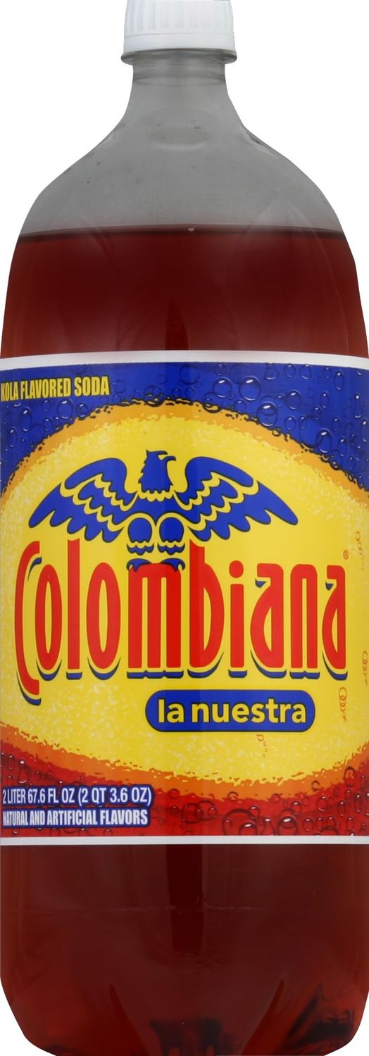 Colombiana Kola-Flavored Soda, 2 Liter