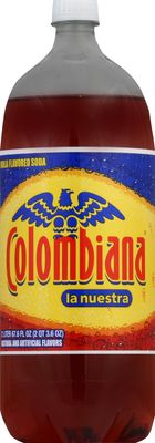Colombiana Kola-Flavored Soda, 2 Liter