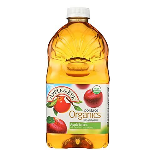 Apple &amp; Eve Organics Apple Juice, 48 Ounce (Pack of 8)