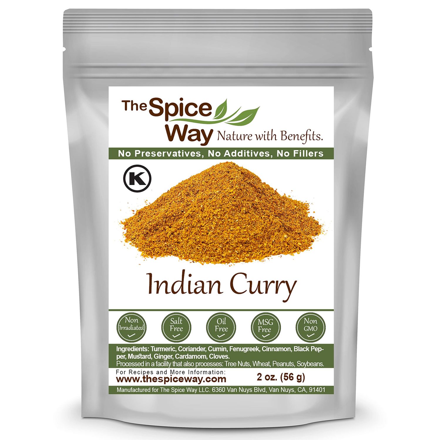 The Spice Way Indian Curry Powder - 2 oz