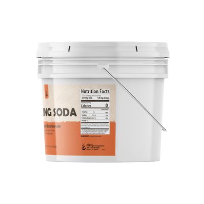 Pure Original Ingredients Baking Soda (1 Gallon) Aluminum Free, Cooking, Baking, Cleaning