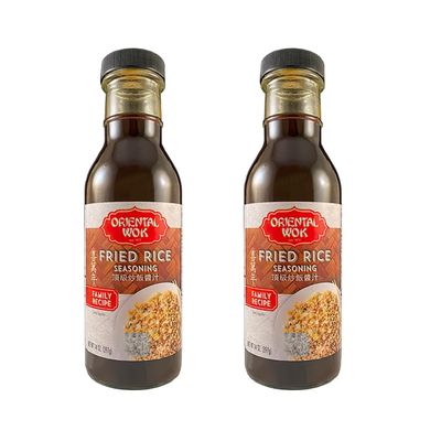 Oriental Wok Gourmet Fried Rice Seasoning, Ideal for Traditional Fried Rice, Shrimp Fried Rice, Chicken Fried Rice, Seasoning Sauce, 14 Oz (2 Pack)