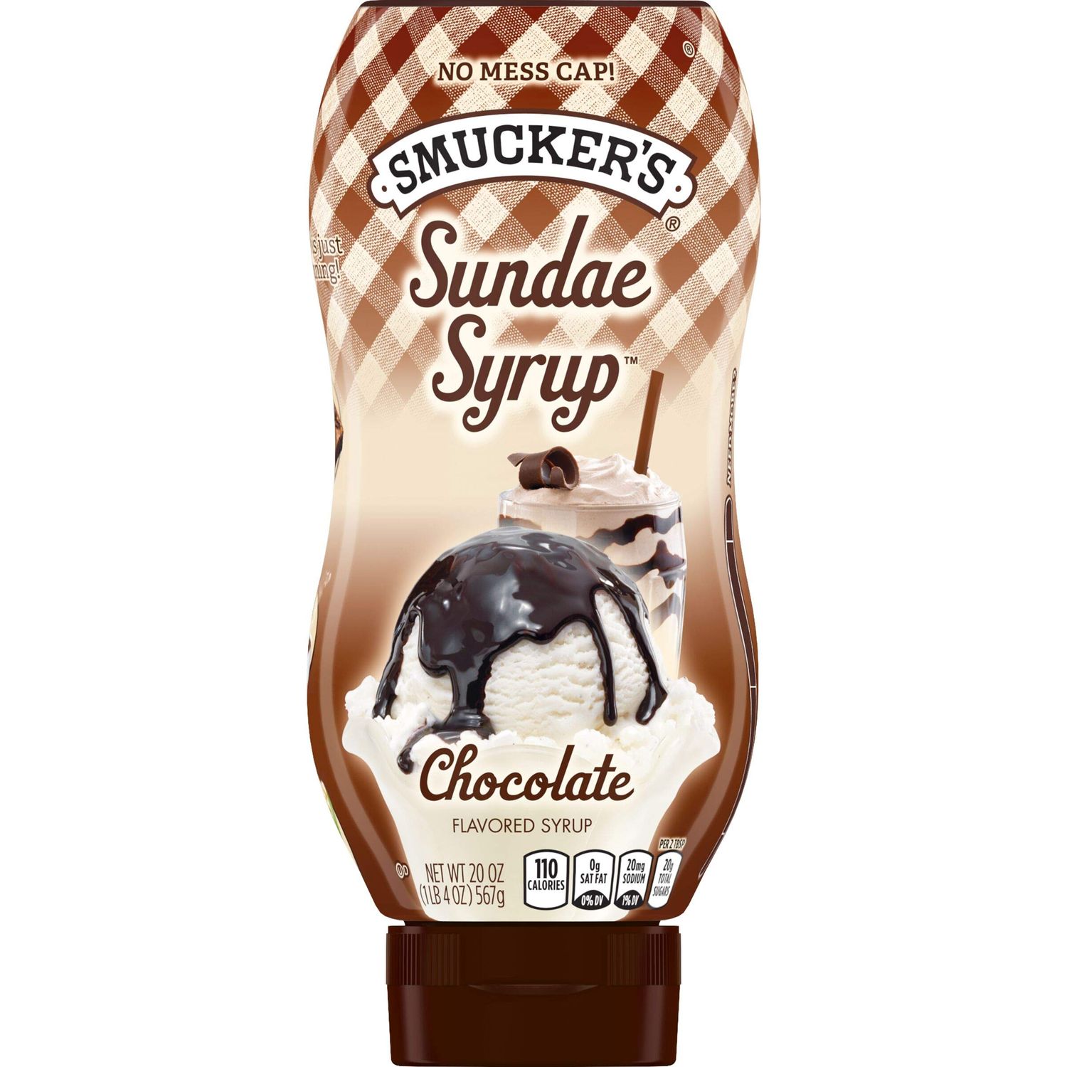 Smucker&#39;s Sundae Syrup Chocolate Flavored Syrup, 20 Ounces