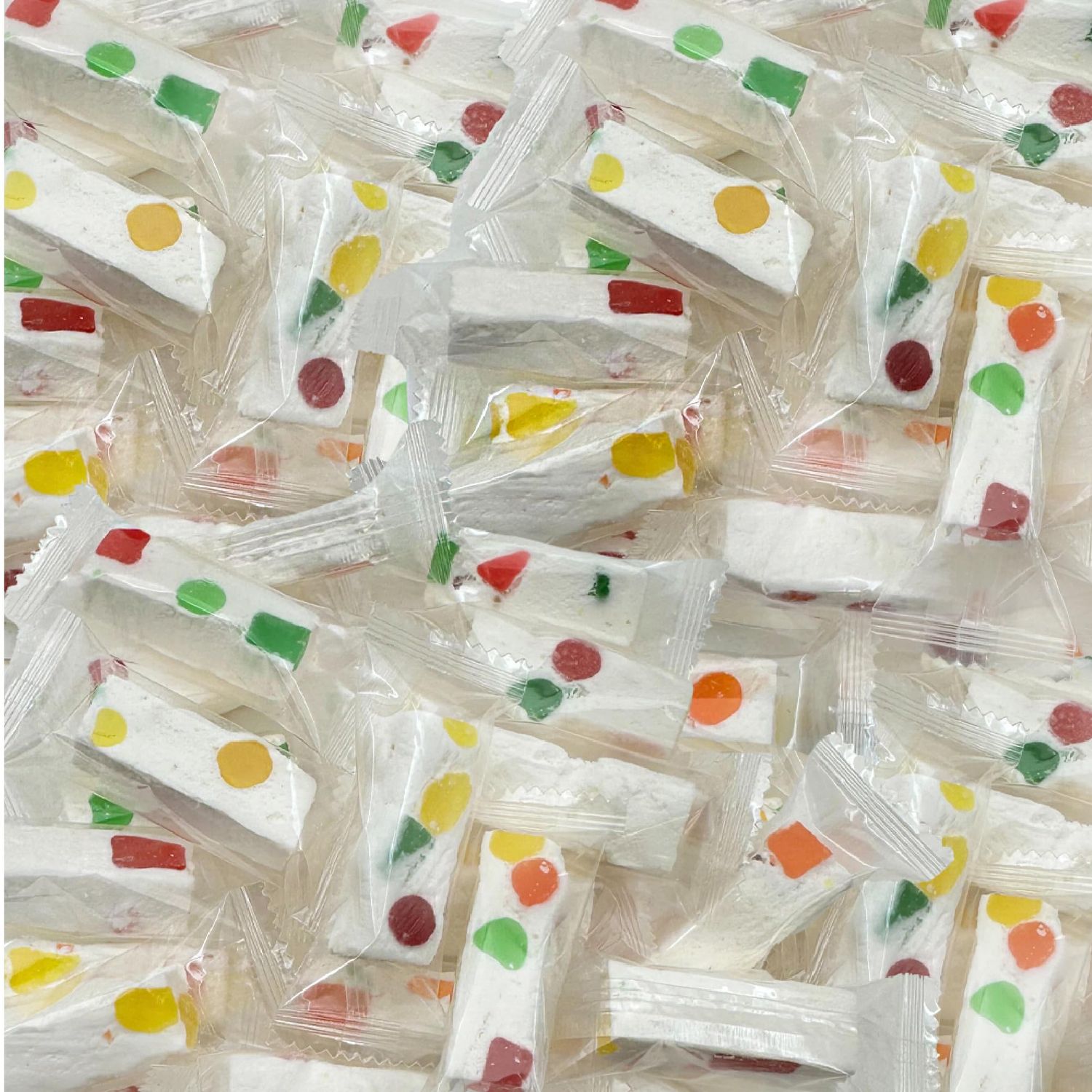 Jujube Nougat Candy | 30 Count, 11-Ounce Pack | Classic Treats with Fruit Jelly Pieces | Individually Wrapped