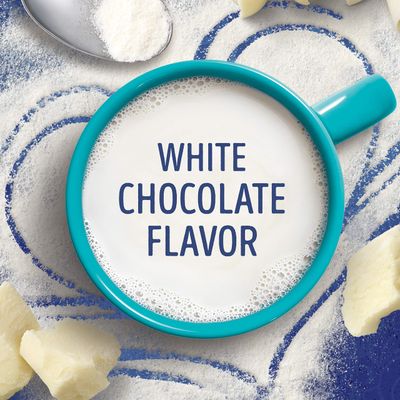 Swiss Miss Indulgent Collection White Chocolate Flavored Hot Drink Mix, 1.38 oz. 8-Count (Pack of 12)