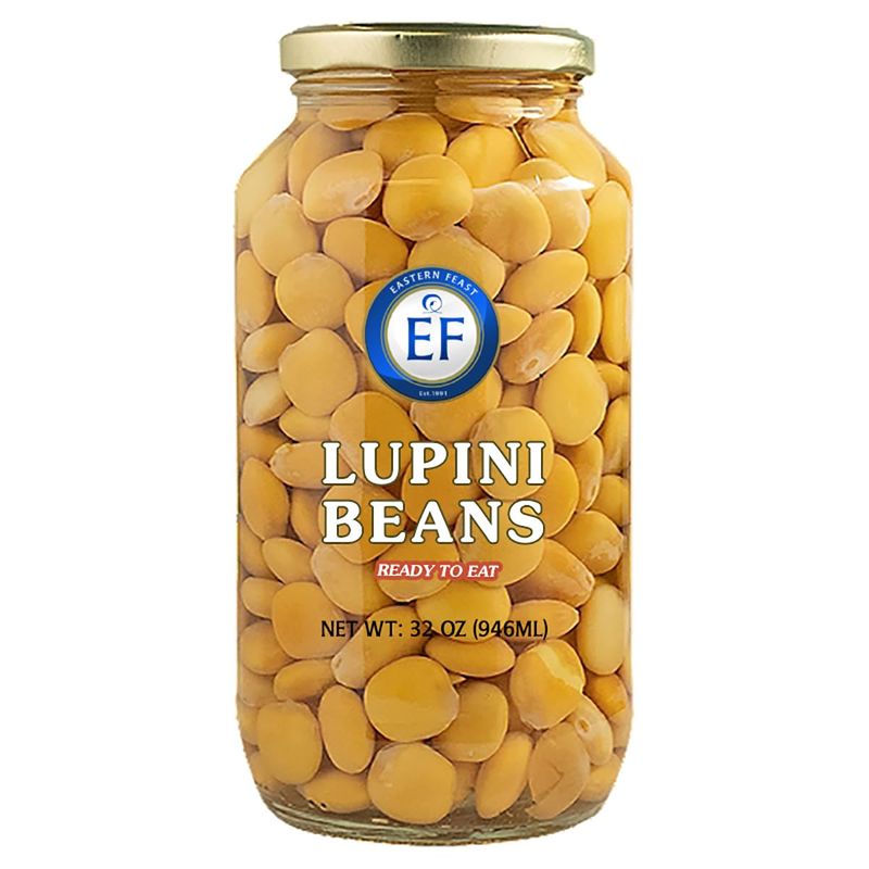 Eastern Feast - Lupini Beans Ready to eat, 32 oz (946 ml)