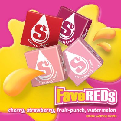 Starburst, FaveREDS Fruit Chews Candy Party Size Bag, 50 oz (Pack of 1)