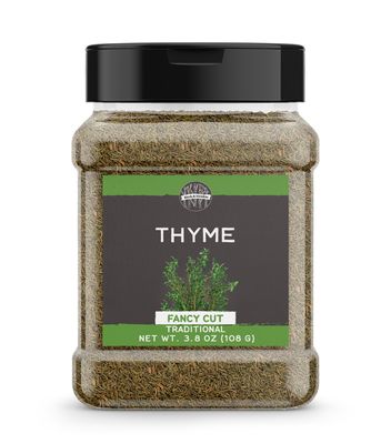 Birch &amp; Meadow Fancy Cut Thyme Leaves, 3.8 oz, Aromatic, Traditional