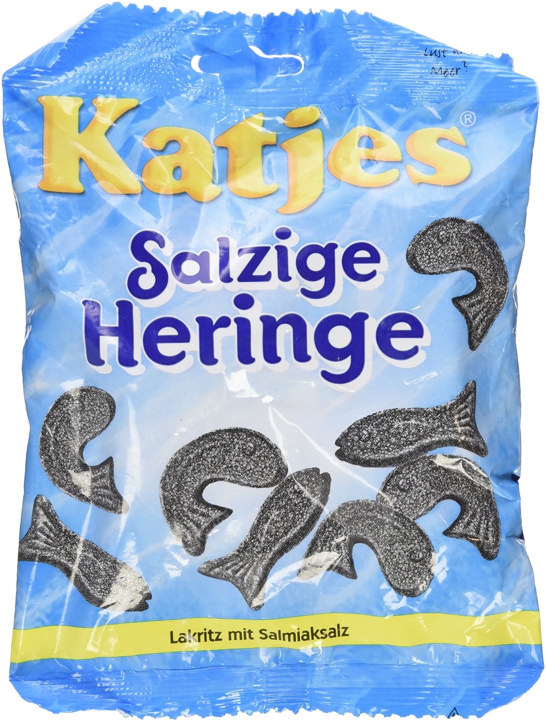 Katjes Salzige Heringe Salty Hering / Fish 200g
