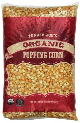 Trader Joe&#39;s Organic Popping Corn 28 oz ( 1 lb 12 oz )794g