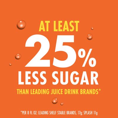V8 Splash Orange Pineapple Flavored Juice Beverage, 64 FL OZ Bottle
