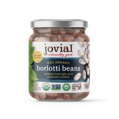 Jovial 100% Organic Borlotti - Borlotti, Organic Borlotti, No Saturated Fat, Gluten Free, Recyclable Glass, Great Source of Fiber, No Additives or Preservatives, Product of Italy - 13 Oz, 6 Pack Jovial 100% Organic Borlotti - Borlotti, Organic Borlotti, No Saturated Fat, Gluten Free, Recyclable Glass, Great Source of Fiber, No Additives or Preservatives, Product of Italy - 13 Oz, 6 Pack