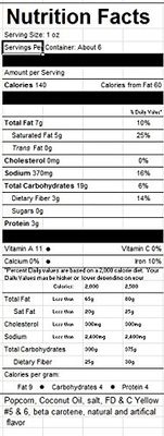 At-The-Movies Popcorn &amp; Coconut Oil Portion Packs-Case of 24 (4oz Kettle)