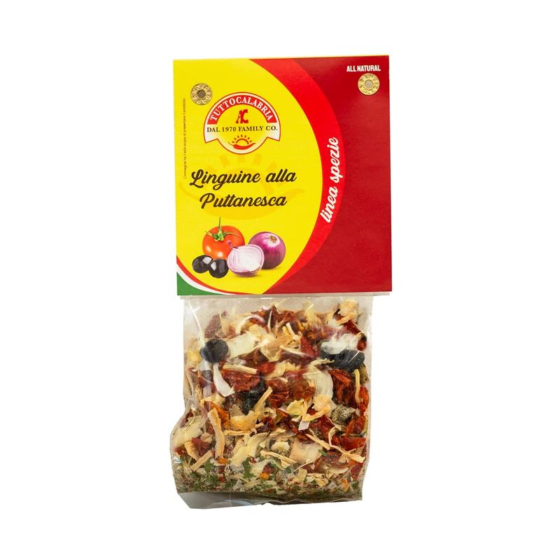 Italian Pasta Sauce Seasoning, Add oil to pan, heat, mix in seasoning, and then toss with your favorite pasta, 2.1 oz, TuttoCalabria