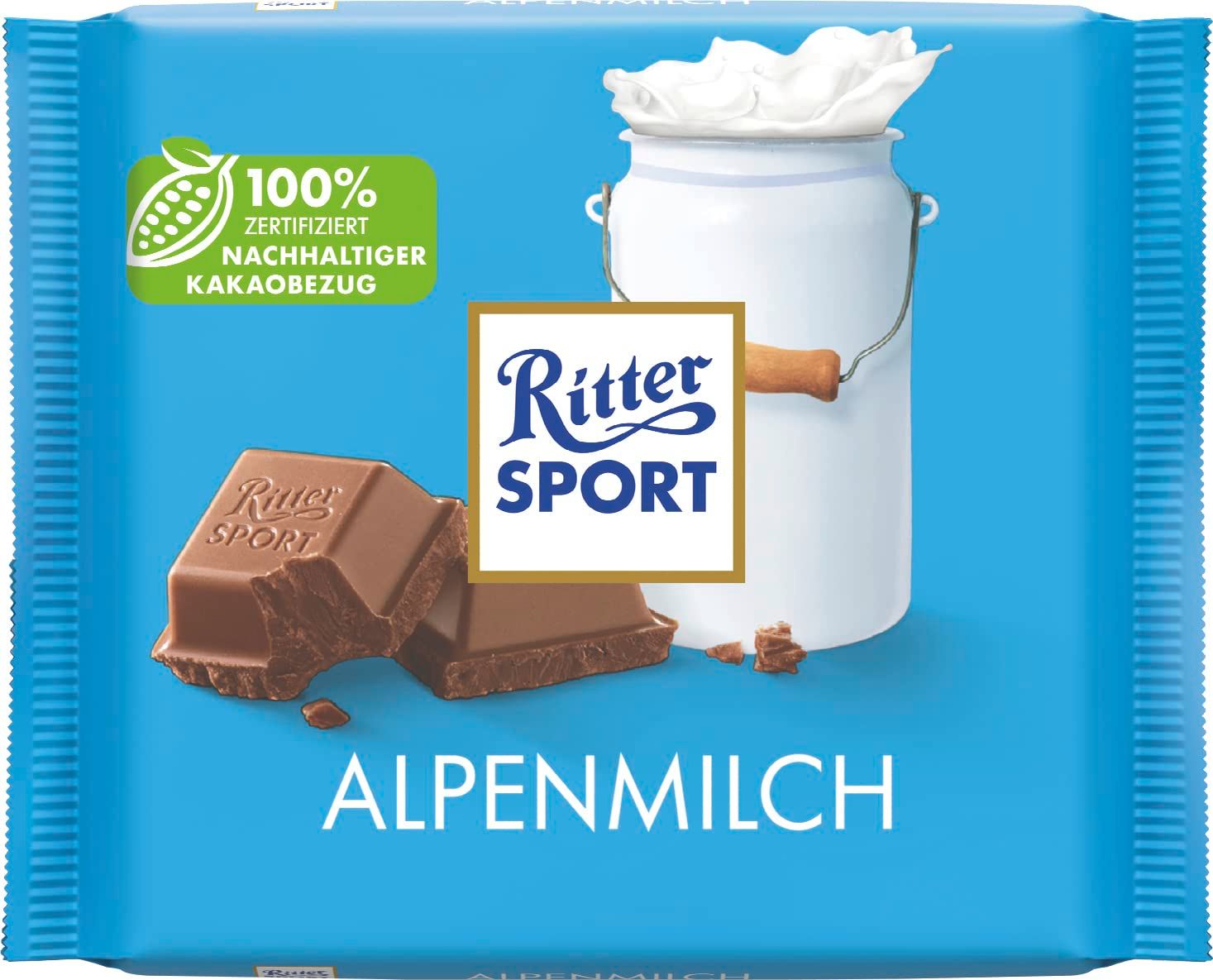 Ritter Sport Alpine Milk-Pack of 3