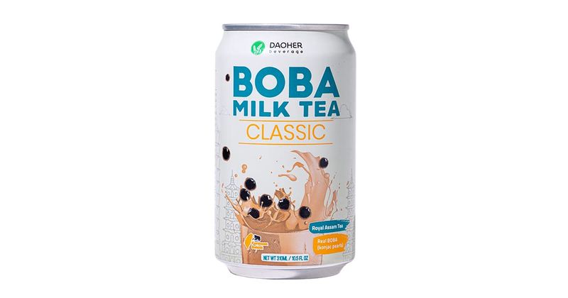 (Pack of 12) DaoHer Classic BOBA || Premium Canned BOBA || Konjac BOBA || No.1 Canned BOBA Brand