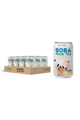 (Pack of 12) DaoHer Classic BOBA || Premium Canned BOBA || Konjac BOBA || No.1 Canned BOBA Brand