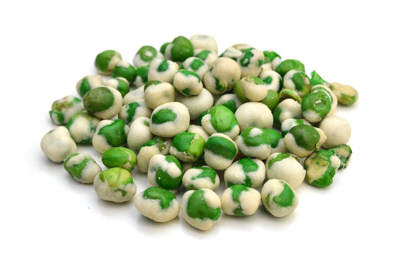 Green Wasabi Peas | 4 Pound Resealable Bag of Hot Wasabi Peas |Healthy and Fresh Pea Snacks | Kosher Friendly Green Wasabi Peas | Delicious Gourmet Dried Wasabi Green Peas| We Got Nuts.