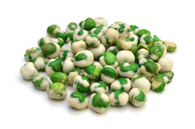 Green Wasabi Peas | 4 Pound Resealable Bag of Hot Wasabi Peas |Healthy and Fresh Pea Snacks | Kosher Friendly Green Wasabi Peas | Delicious Gourmet Dried Wasabi Green Peas| We Got Nuts.