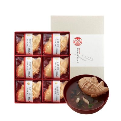Japanese traditional flavor soups gift 6pack(Mushroom, bamboo, plum)
