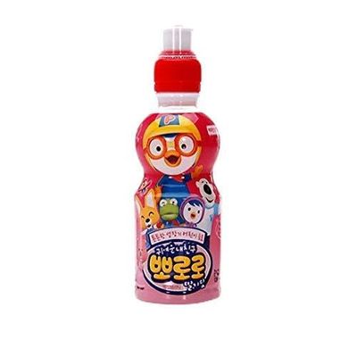 Paldo Pororo Baby Juice Strawberry Flavor, 235ml, pack of 24