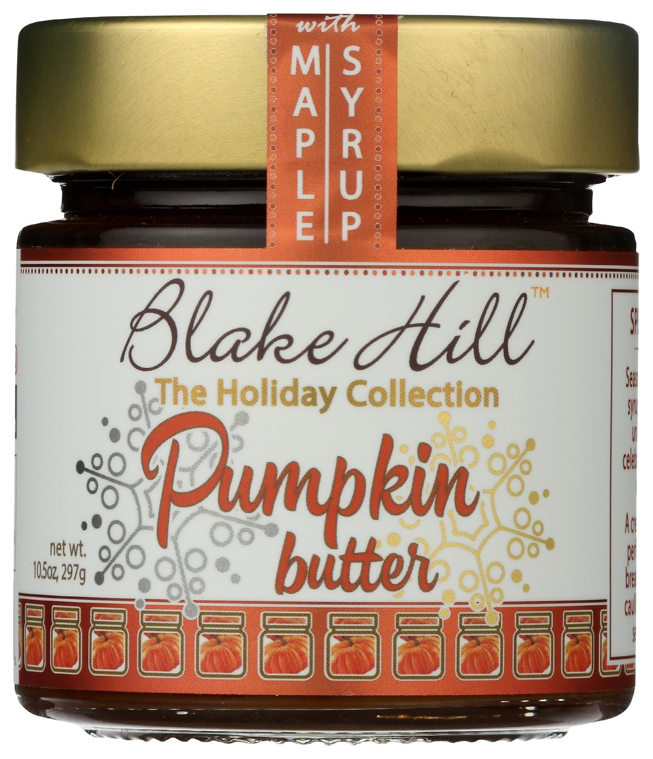 BLAKE HILL PRESERVES Pumpkin Butter with Maple Syrup, 10.5 OZ
