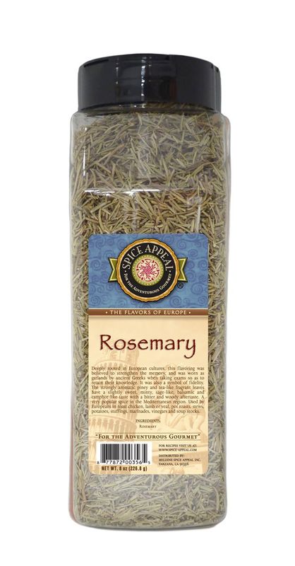 Spice Appeal Rosemary Seasoning, 8 Ounce