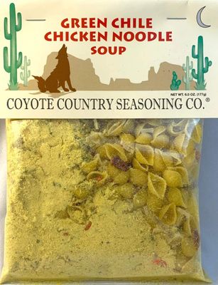 Coyote Country&#39;s Green Chile Chicken Noodle Soup Mix (3 Pack)