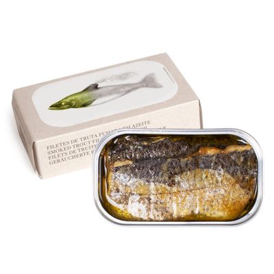 Jose Gourmet Smoked Trout Fillets in Olive Oil, 90g