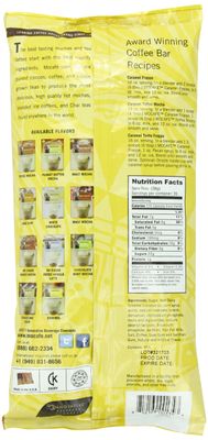 MOCAFE Frappe Caramel Ice Blended Coffee, 3-Pound Bag Instant Frappe Mix, Coffee House Style Blended Drink Used in Coffee Shops
