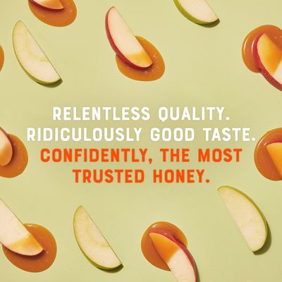 Nate's 100% Pure, Raw &amp; Unfiltered Honey - Award-Winning Taste, 32oz. Squeeze Bottle