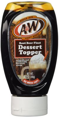 A&amp;W Root Beer Float Dessert Topper, 12-Ounce (Pack of 1)