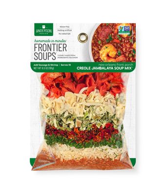 Frontier Soups Homemade In Minutes new orleans front porch Creole Jambalaya, 6.25 oz, 2 pk