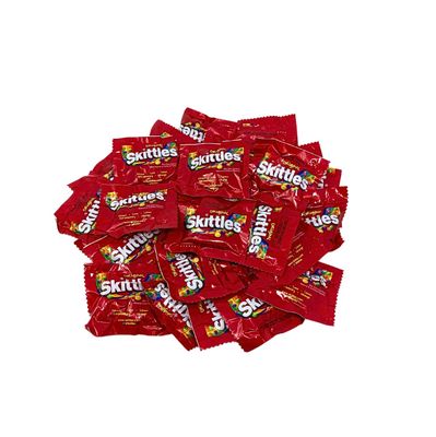 Skittles Original Flavor Candy Coated Fruit Chew Fun Size 1 Lbs Individually Wrapped Bulk Party Assortment 25+ Bite Size Mini Packs In Resealable Bag (16 Oz)