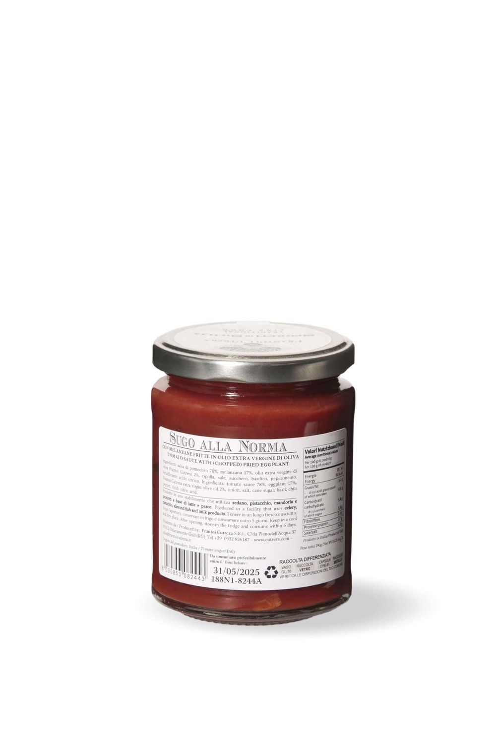 Norma sauce - Traditional Sicilian Recipe - 10.23 oz