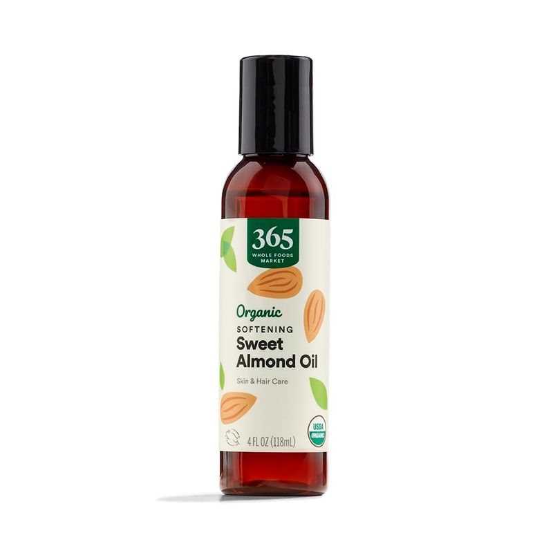 365 by Whole Foods Market, Oil Sweet Almond Organic, 4 Fl Oz