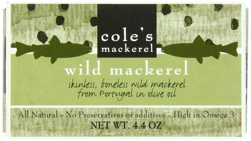 COLES MACKEREL OLIVE OIL 4.4 oz