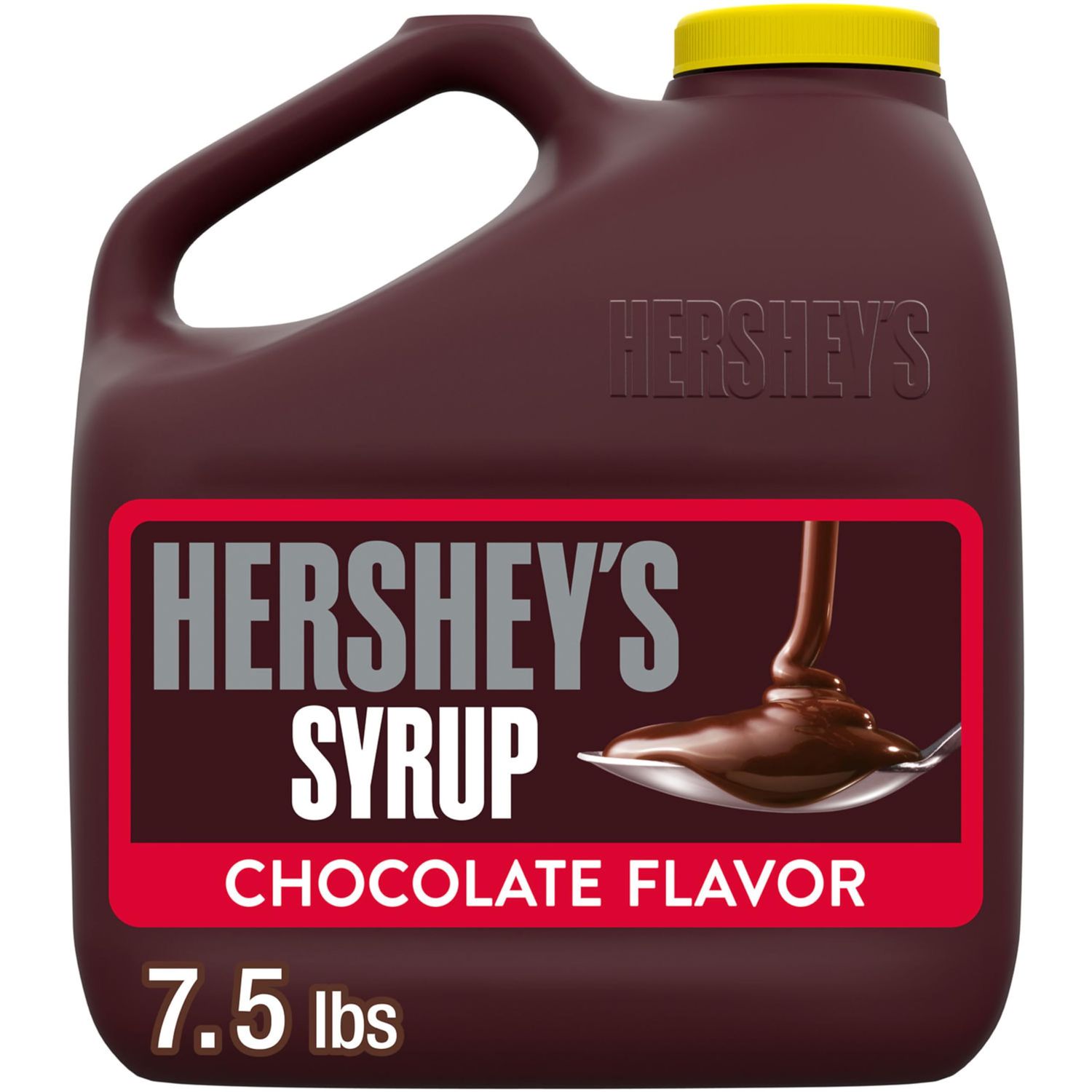 HERSHEY&#39;S Chocolate Flavored Syrup Bulk Jug, 7 lb 8 oz
