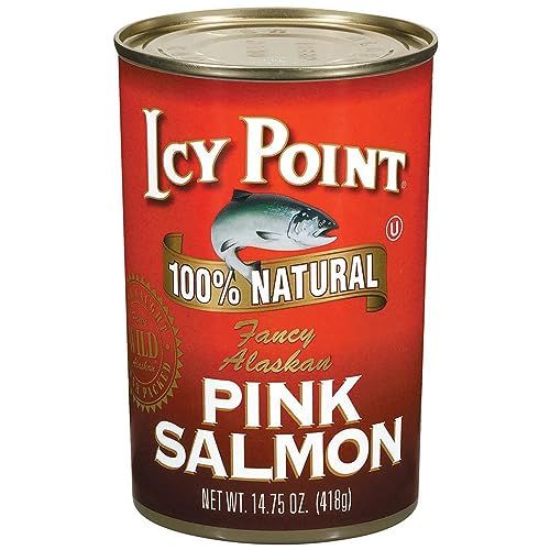 Icy Point Alaska Pink Salmon, 14.75-Ounce Cans (Pack of 8)