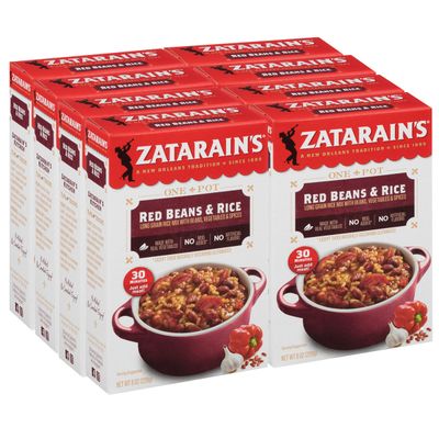 Zatarain&#39;s Red Beans &amp; Rice, 8 oz (Pack of 8)