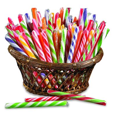 Fun Express Candy Canes Bulk Individually Wrapped - 80 Irresistible Pieces for a Sweet Festive Treat - Perfect for Parties, Stocking Stuffers, and Holiday Gifts