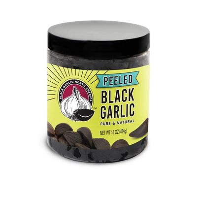 Peeled Black Garlic (1 lbs) Kosher Certified by Black Garlic North America