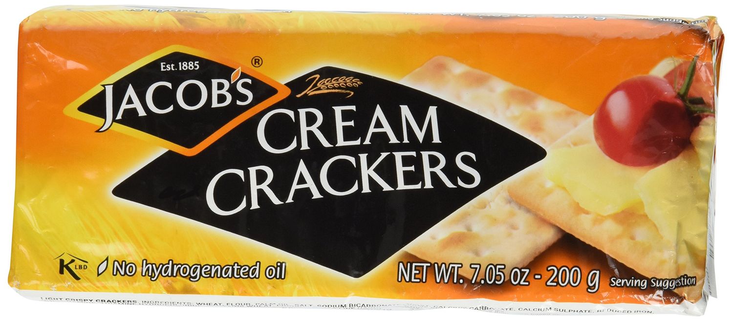 Jacob&#39;s Cream Crackers 7.05 Oz,Pack of 4