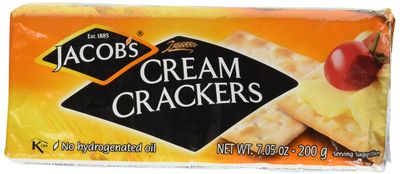 Jacob&#39;s Cream Crackers 7.05 Oz,Pack of 4