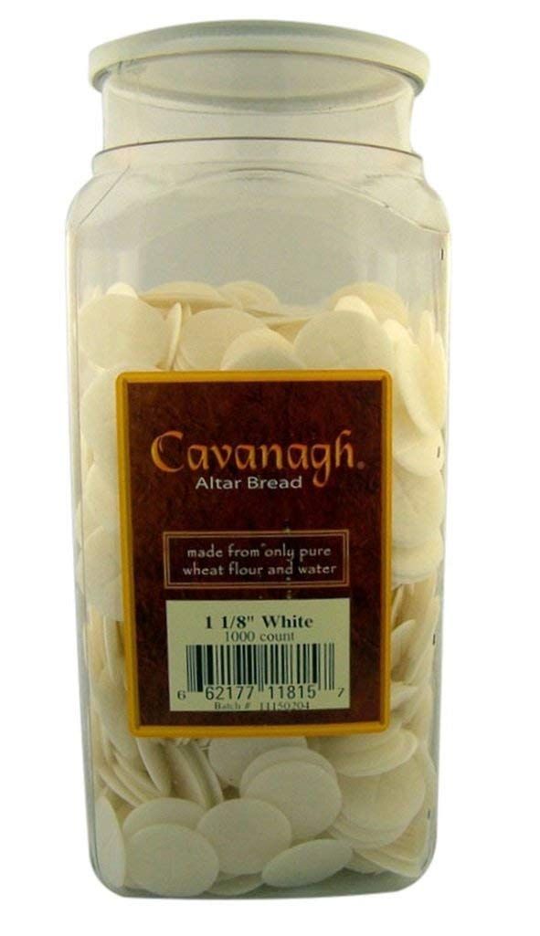Cavanagh Altar Bread - 1 1/8 White - 1000/Container
