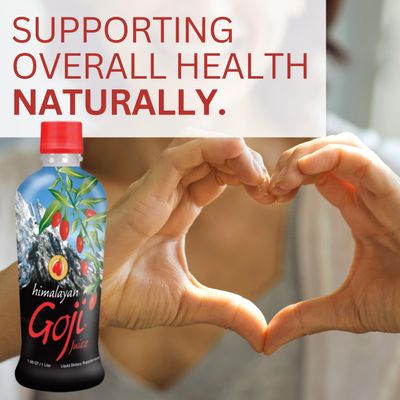 Youngevity Himalayan Goji Berry Juice - Premium Quality 100% Natural Goji Juice - Vitamin and Antioxidant Rich Superfruit Supplement - No Added Sugar, Flavours, Additives (1 Liter) (Pack of 1)
