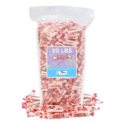 Smarties Candy Rolls Original Flavor Bulk Gluten Free &amp; Classic Sweetness from Family Owned Since 1949 | Peanut Free, Dairy Free &amp; Allergen Free | Perfect Yummy Treat - 10 Pound candy bag