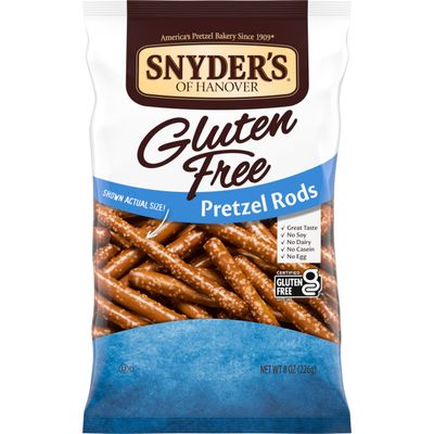Snyder&#39;s of Hanover, Gluten Free Pretzels, 8 Oz