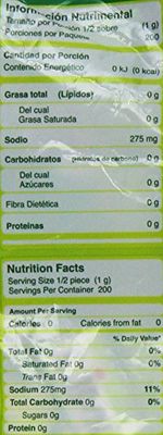 Limon 7 Salt &amp; Lemon Powder Mexican Candy by Anahuac, 0.5 pounds